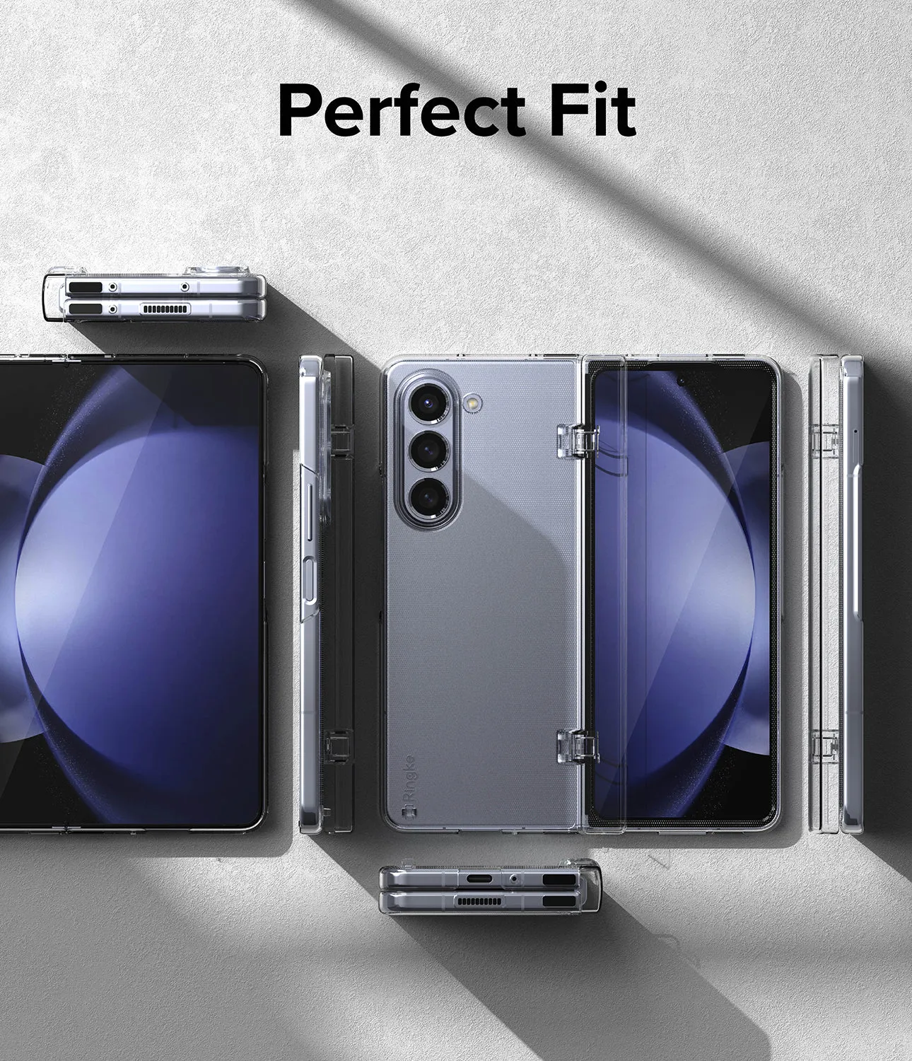 BestSelling Galaxy Z Fold 5 Case | Slim Hinge - Clear  Limited Availability!