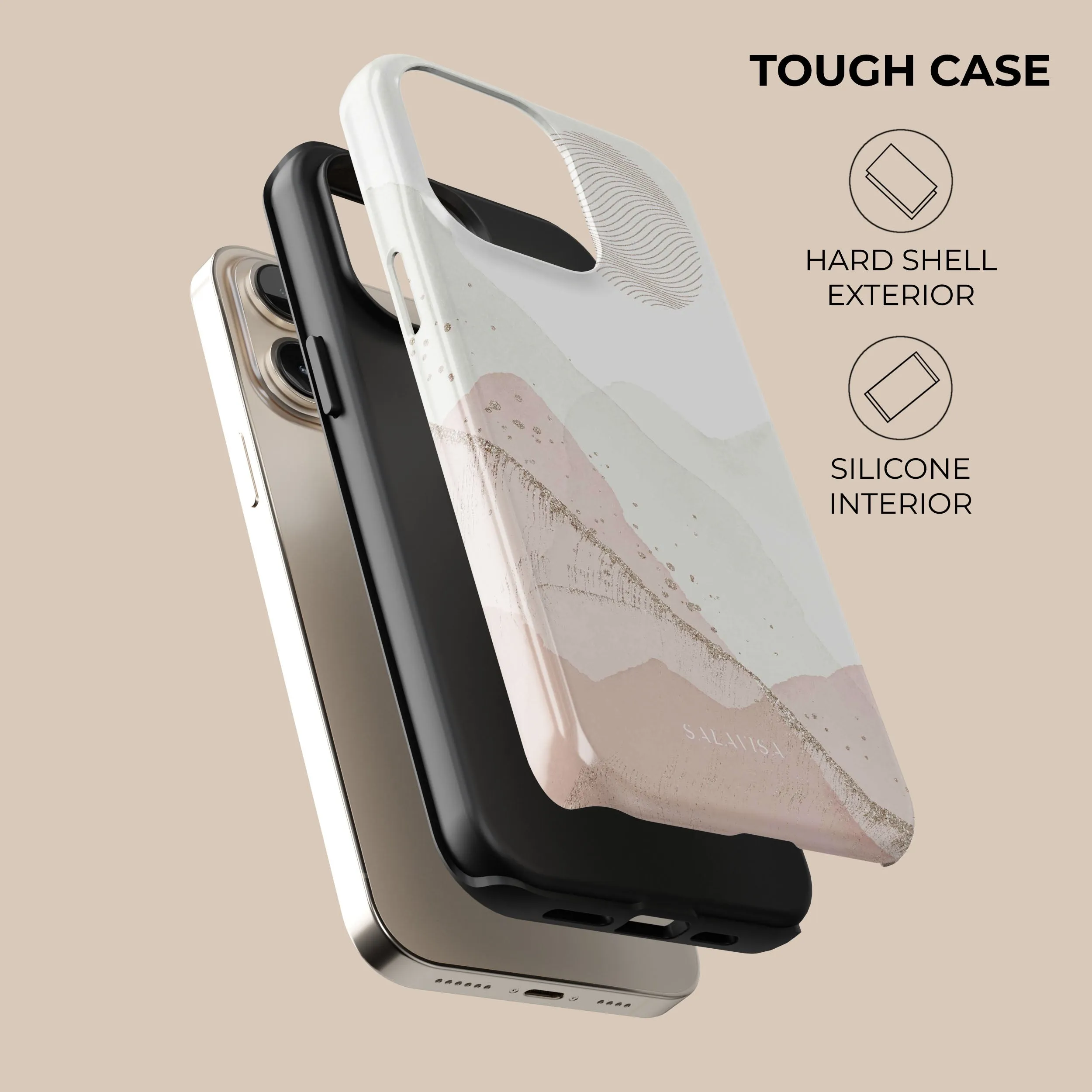 BestSelling Gold Desert Phone Case  Stylish & Comfortable