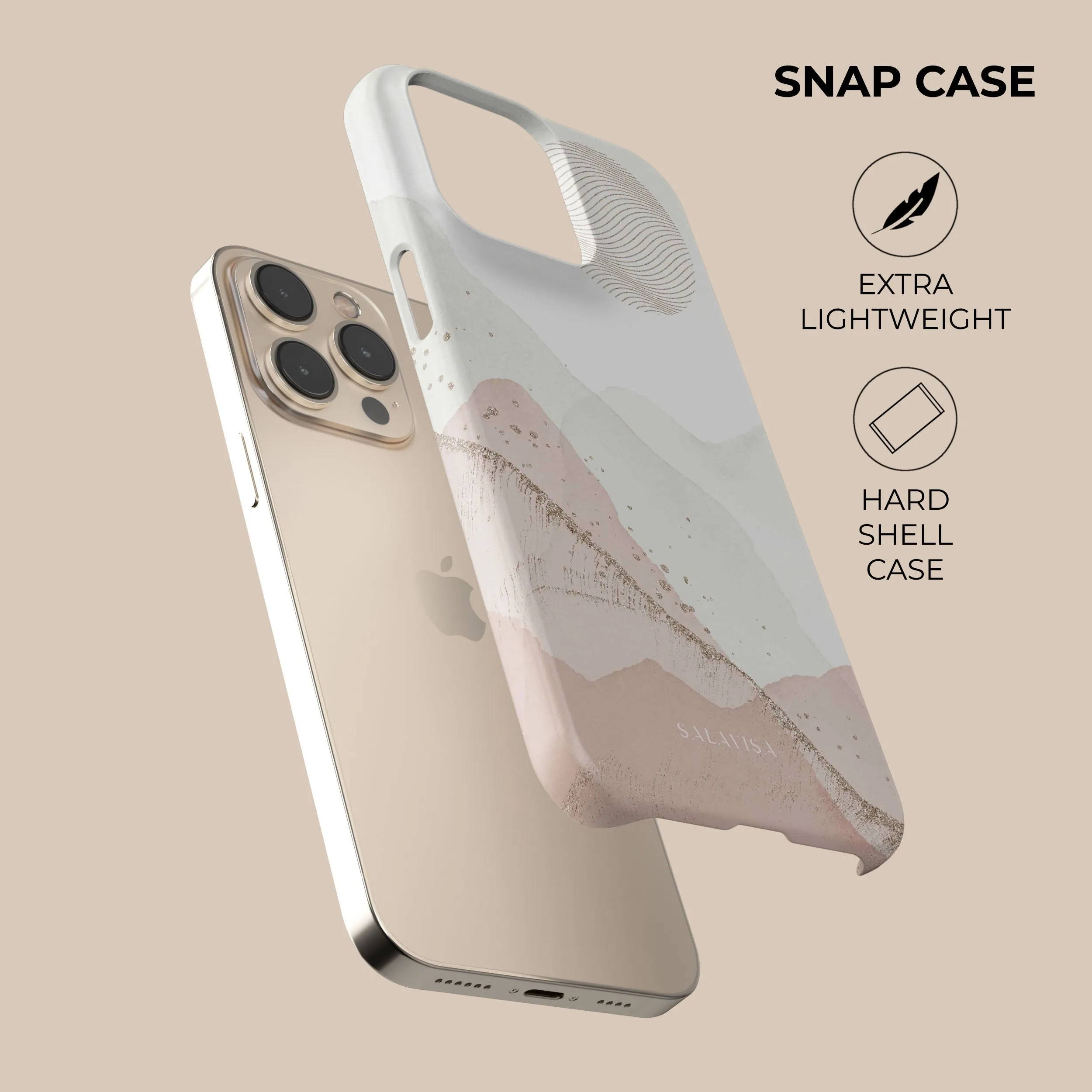 BestSelling Gold Desert Phone Case  Stylish & Comfortable