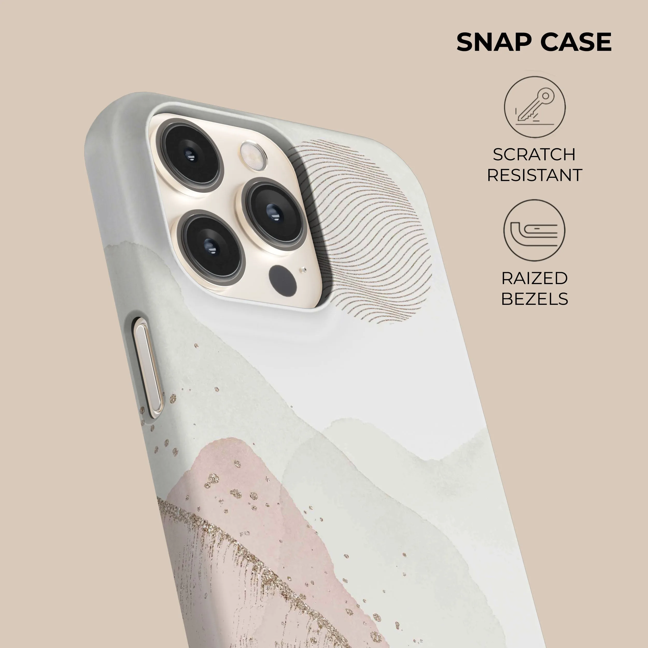 BestSelling Gold Desert Phone Case  Stylish & Comfortable