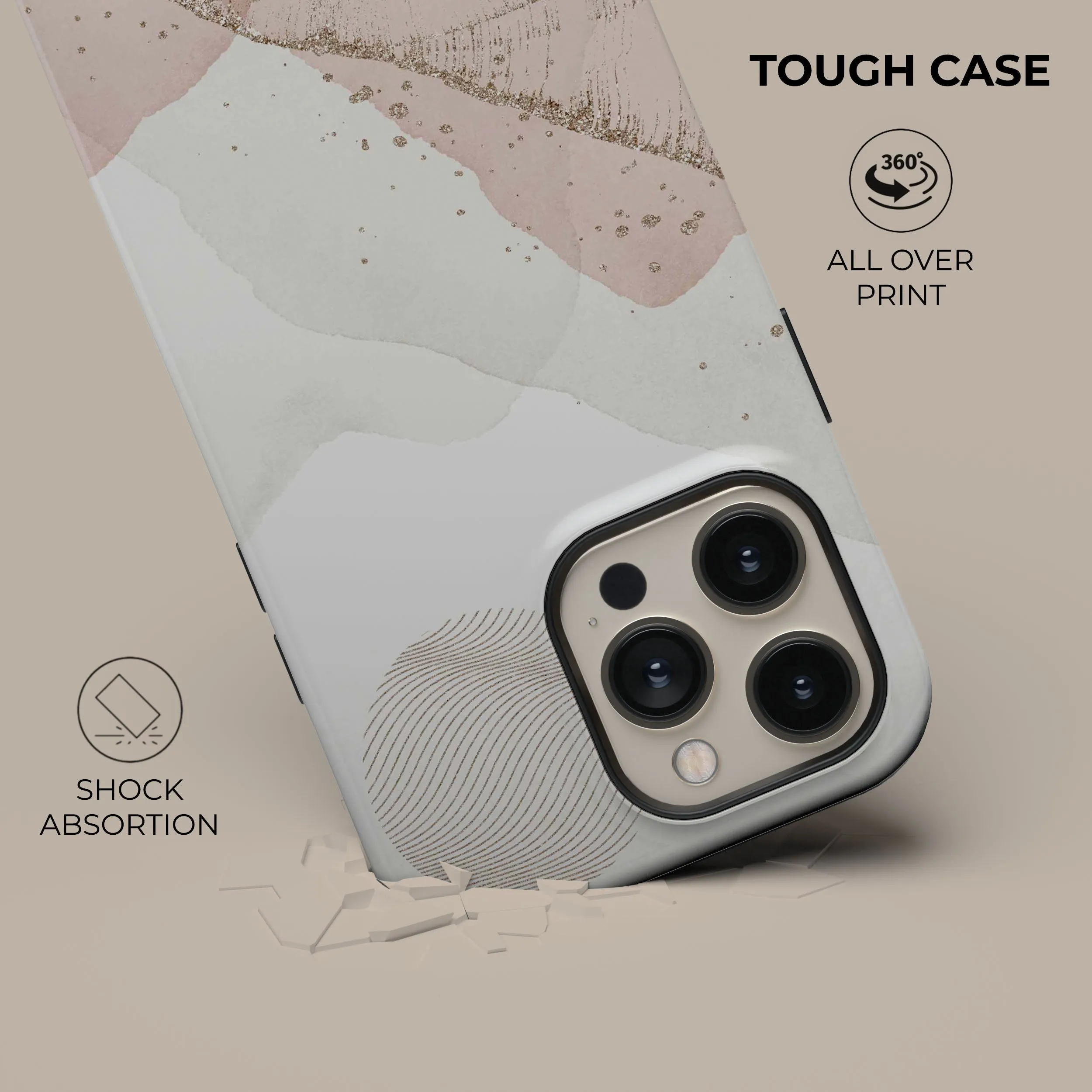 BestSelling Gold Desert Phone Case  Stylish & Comfortable