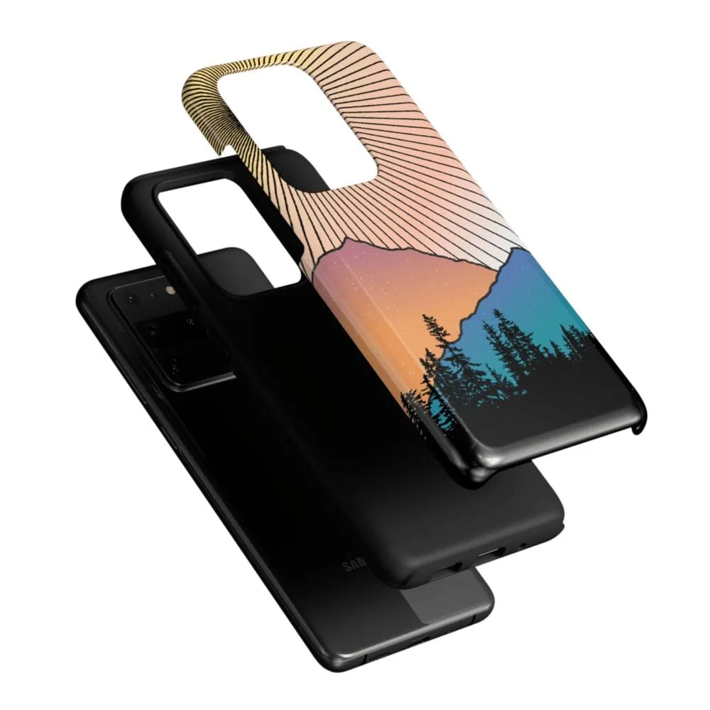 BestSelling Golden Hour | Mountain Sunset Samsung Case  Almost Gone!