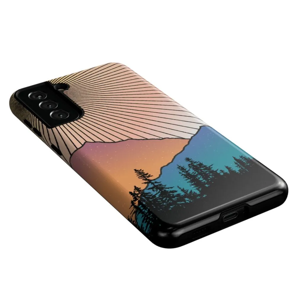 BestSelling Golden Hour | Mountain Sunset Samsung Case  Almost Gone!