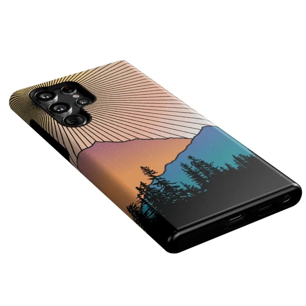 BestSelling Golden Hour | Mountain Sunset Samsung Case  Almost Gone!