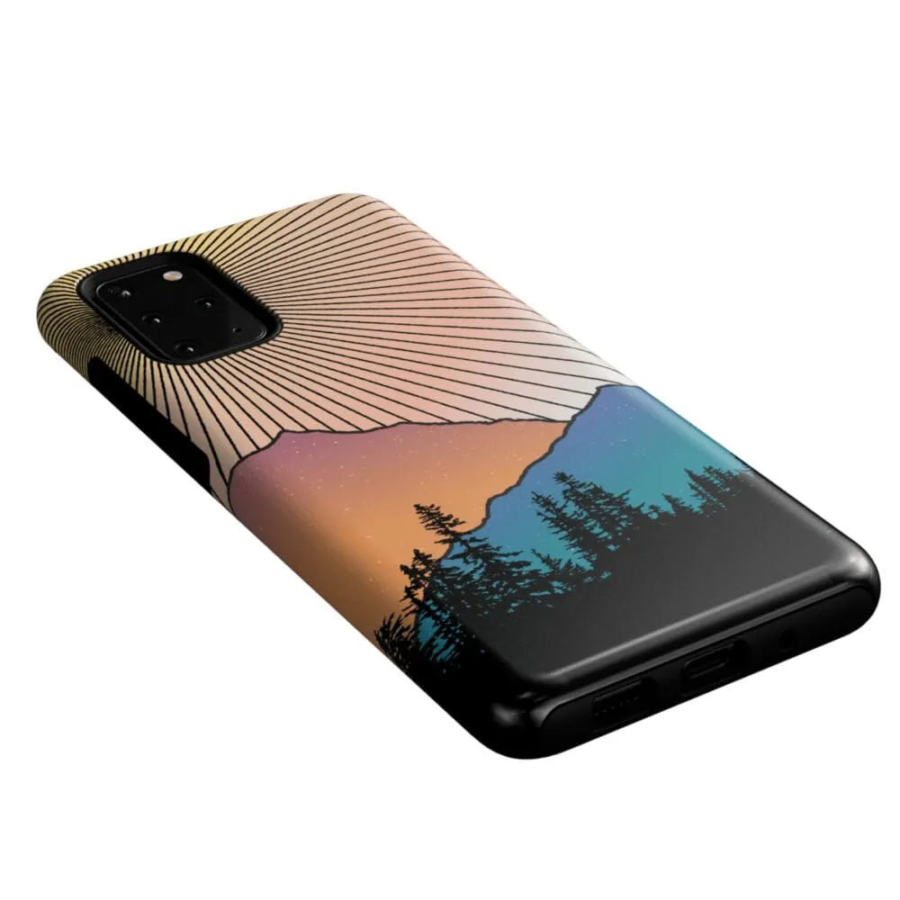 BestSelling Golden Hour | Mountain Sunset Samsung Case  Almost Gone!