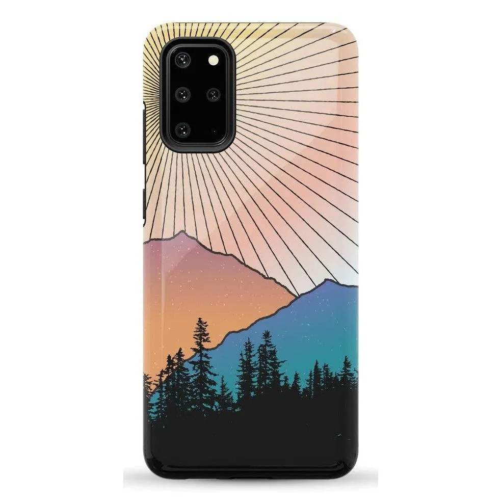 BestSelling Golden Hour | Mountain Sunset Samsung Case  Almost Gone!