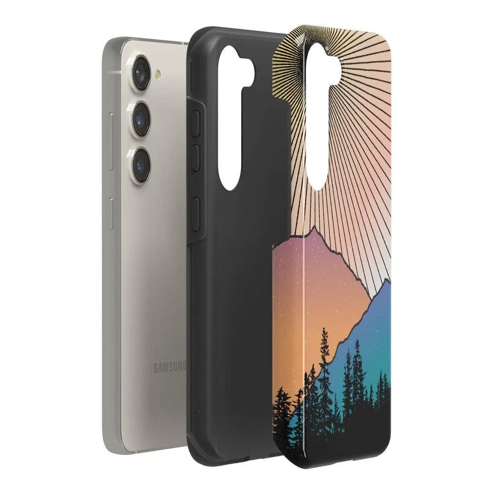 BestSelling Golden Hour | Mountain Sunset Samsung Case  Almost Gone!