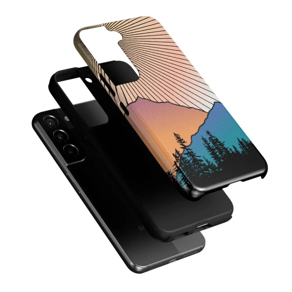 BestSelling Golden Hour | Mountain Sunset Samsung Case  Almost Gone!