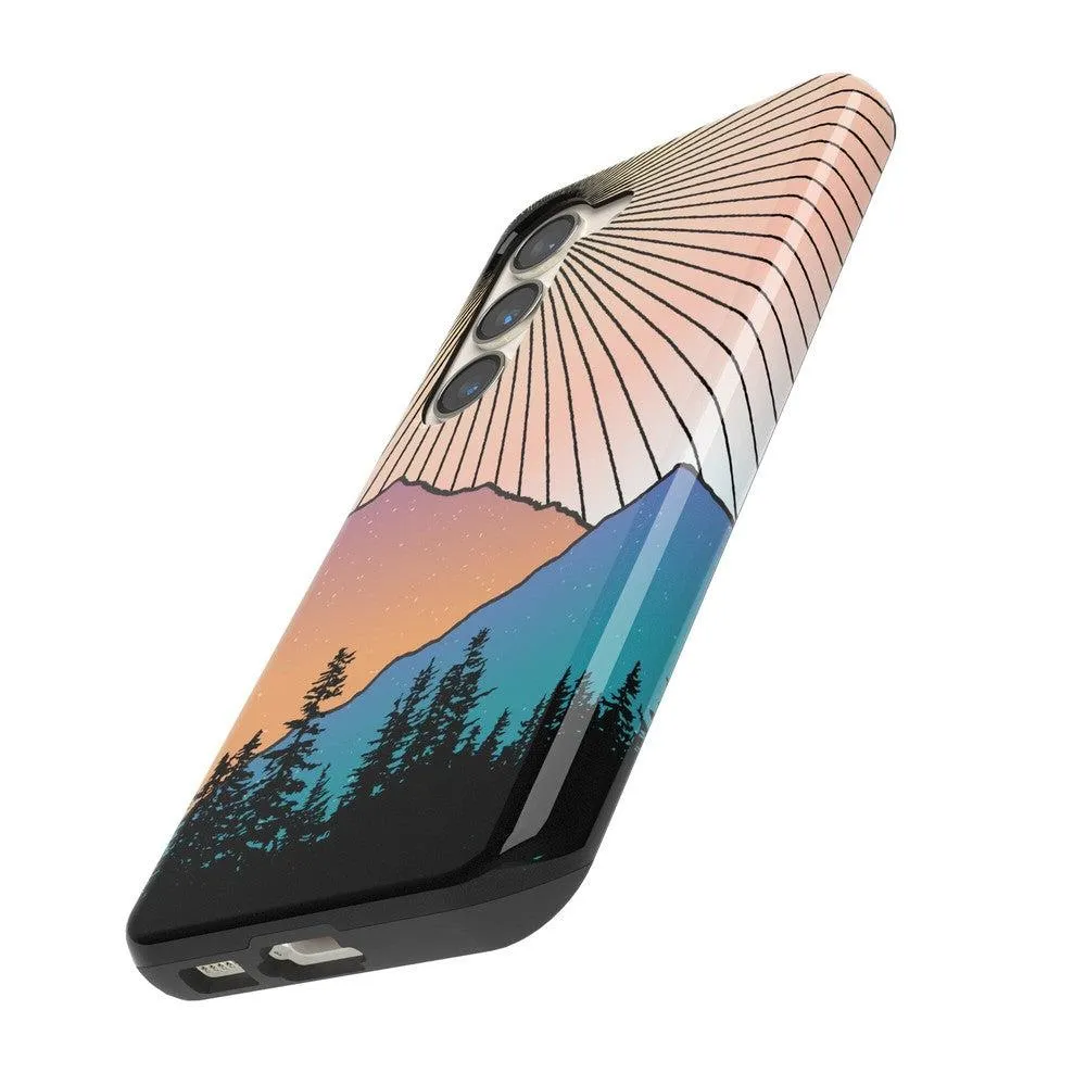 BestSelling Golden Hour | Mountain Sunset Samsung Case  Almost Gone!