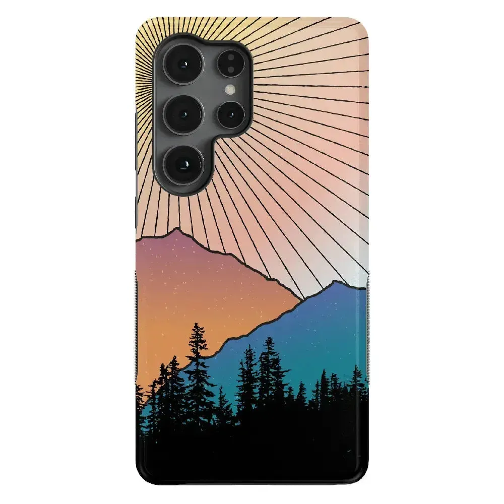 BestSelling Golden Hour | Mountain Sunset Samsung Case  Almost Gone!