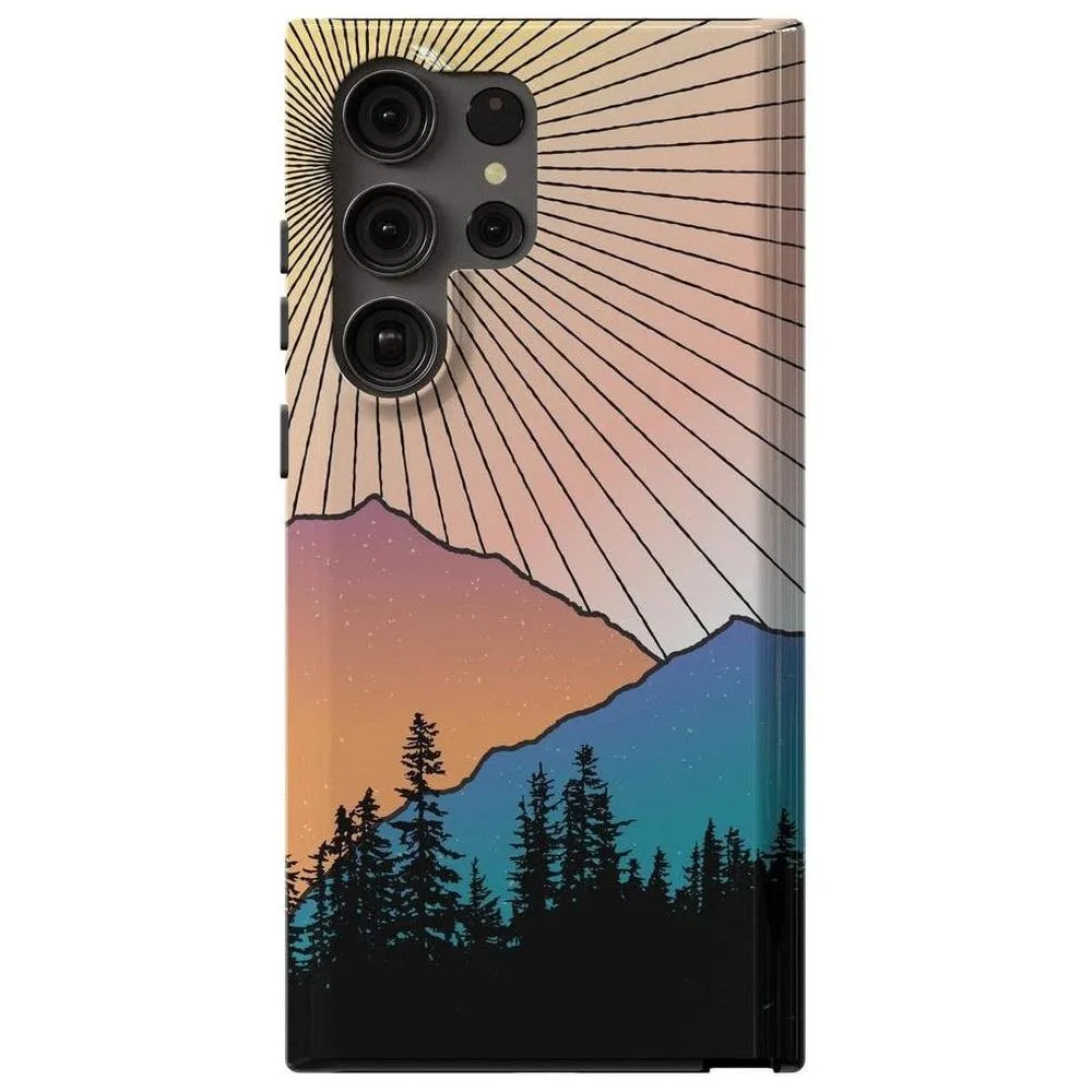 BestSelling Golden Hour | Mountain Sunset Samsung Case  Almost Gone!