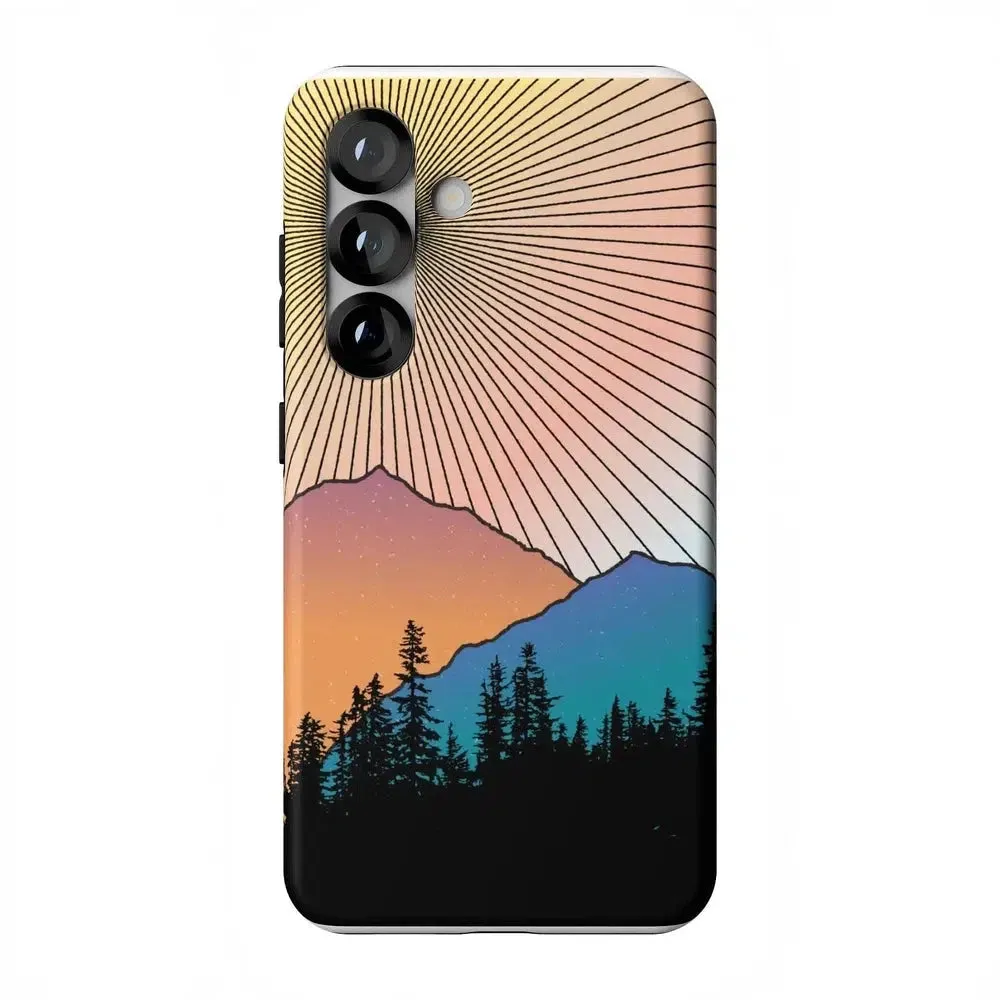 BestSelling Golden Hour | Mountain Sunset Samsung Case  Almost Gone!