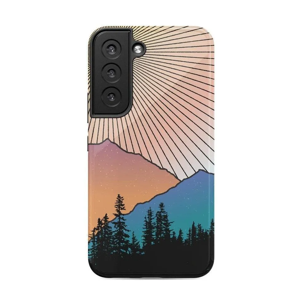 BestSelling Golden Hour | Mountain Sunset Samsung Case  Almost Gone!