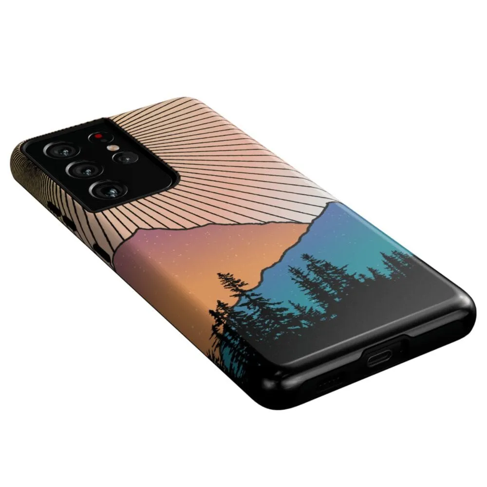 BestSelling Golden Hour | Mountain Sunset Samsung Case  Almost Gone!