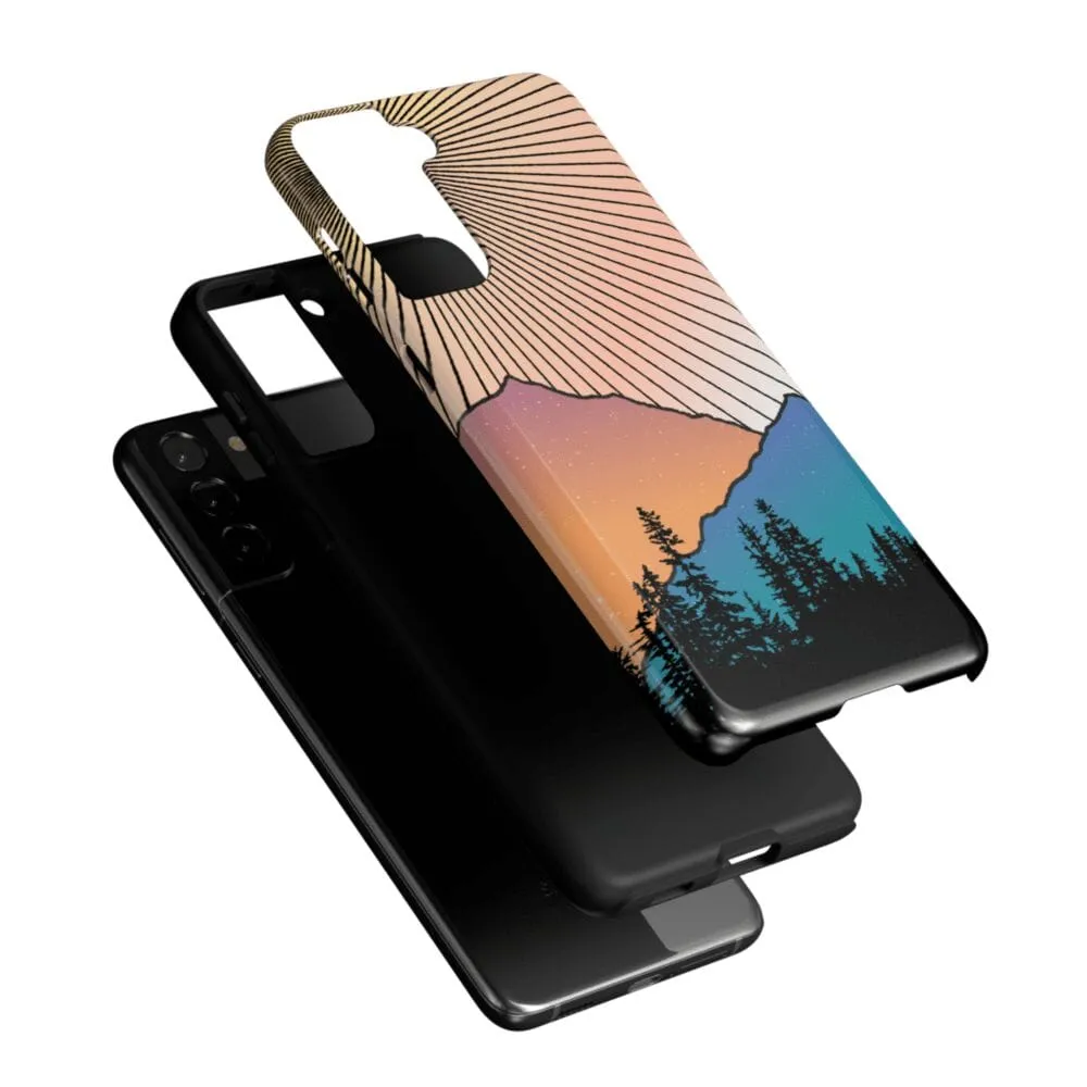 BestSelling Golden Hour | Mountain Sunset Samsung Case  Almost Gone!