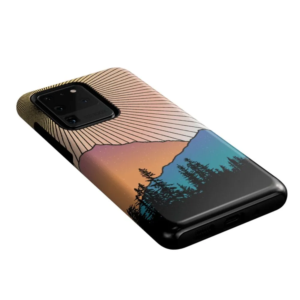 BestSelling Golden Hour | Mountain Sunset Samsung Case  Almost Gone!