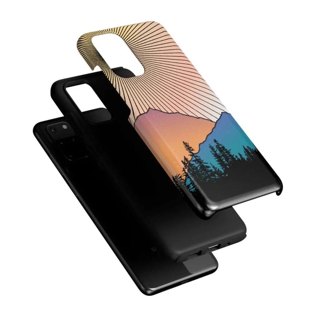 BestSelling Golden Hour | Mountain Sunset Samsung Case  Almost Gone!