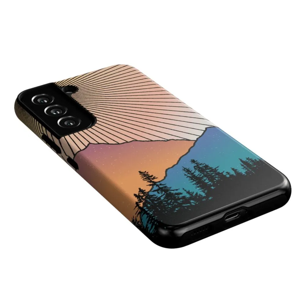 BestSelling Golden Hour | Mountain Sunset Samsung Case  Almost Gone!