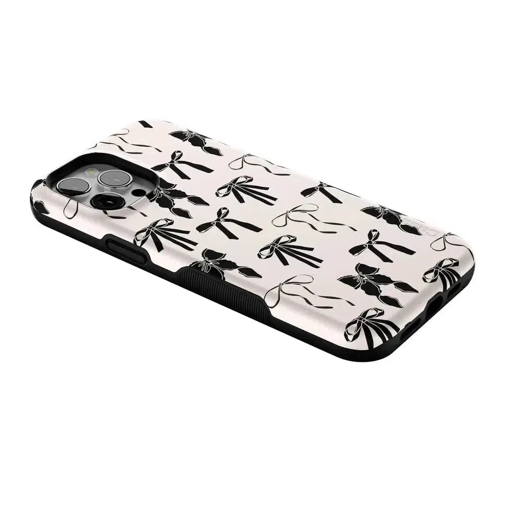 BestSelling Goth Girlie | Black Bows Case  Stylish & Comfortable