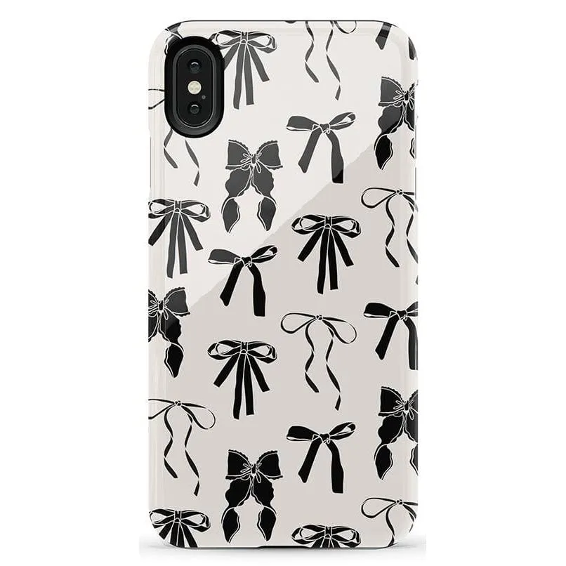 BestSelling Goth Girlie | Black Bows Case  Stylish & Comfortable