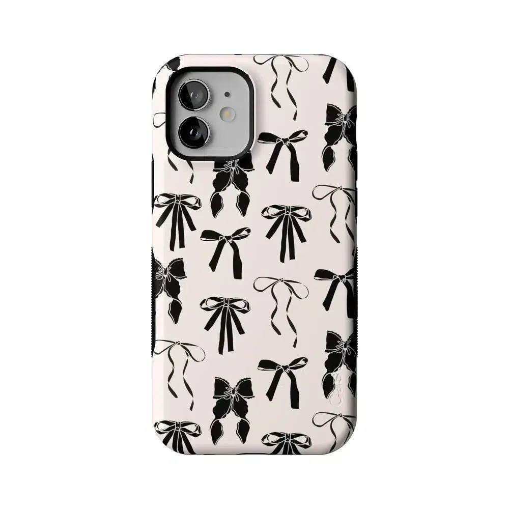 BestSelling Goth Girlie | Black Bows Case  Stylish & Comfortable