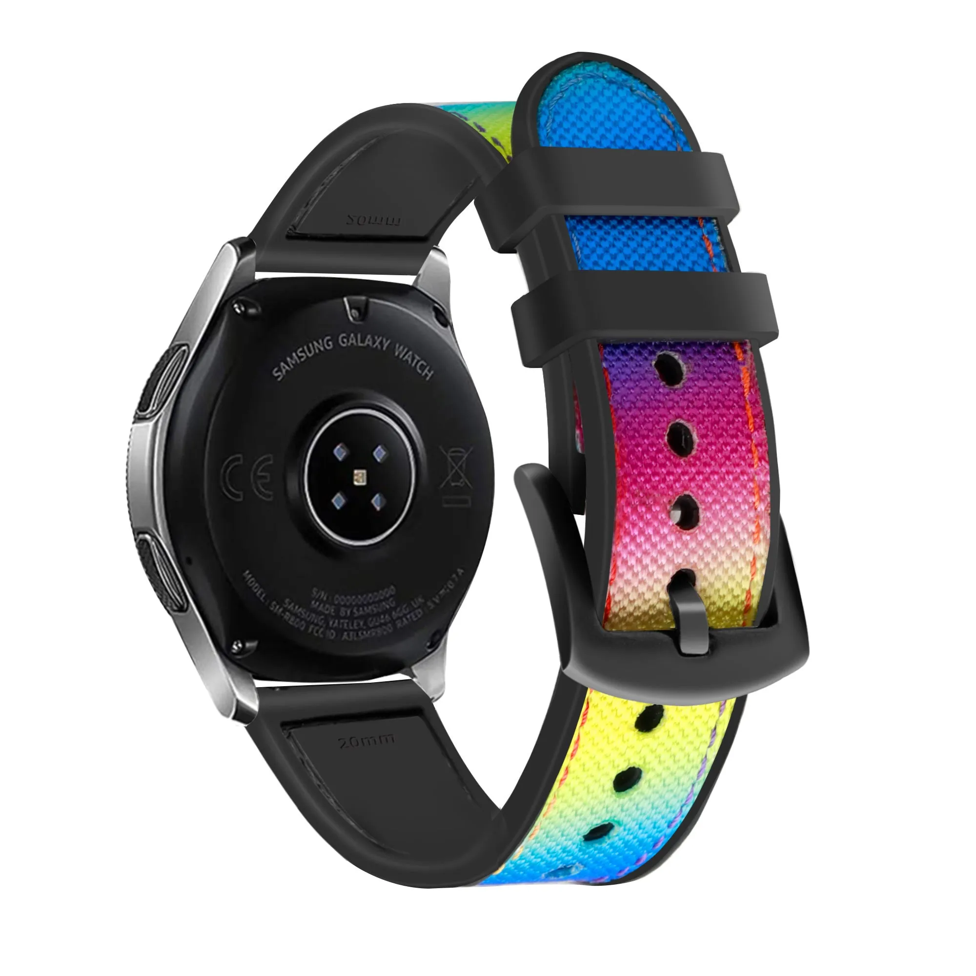 BestSelling Huawei Watch 3 (Pro) Hybrid Nylon Strap (Multicoloured)  Ends Soon!