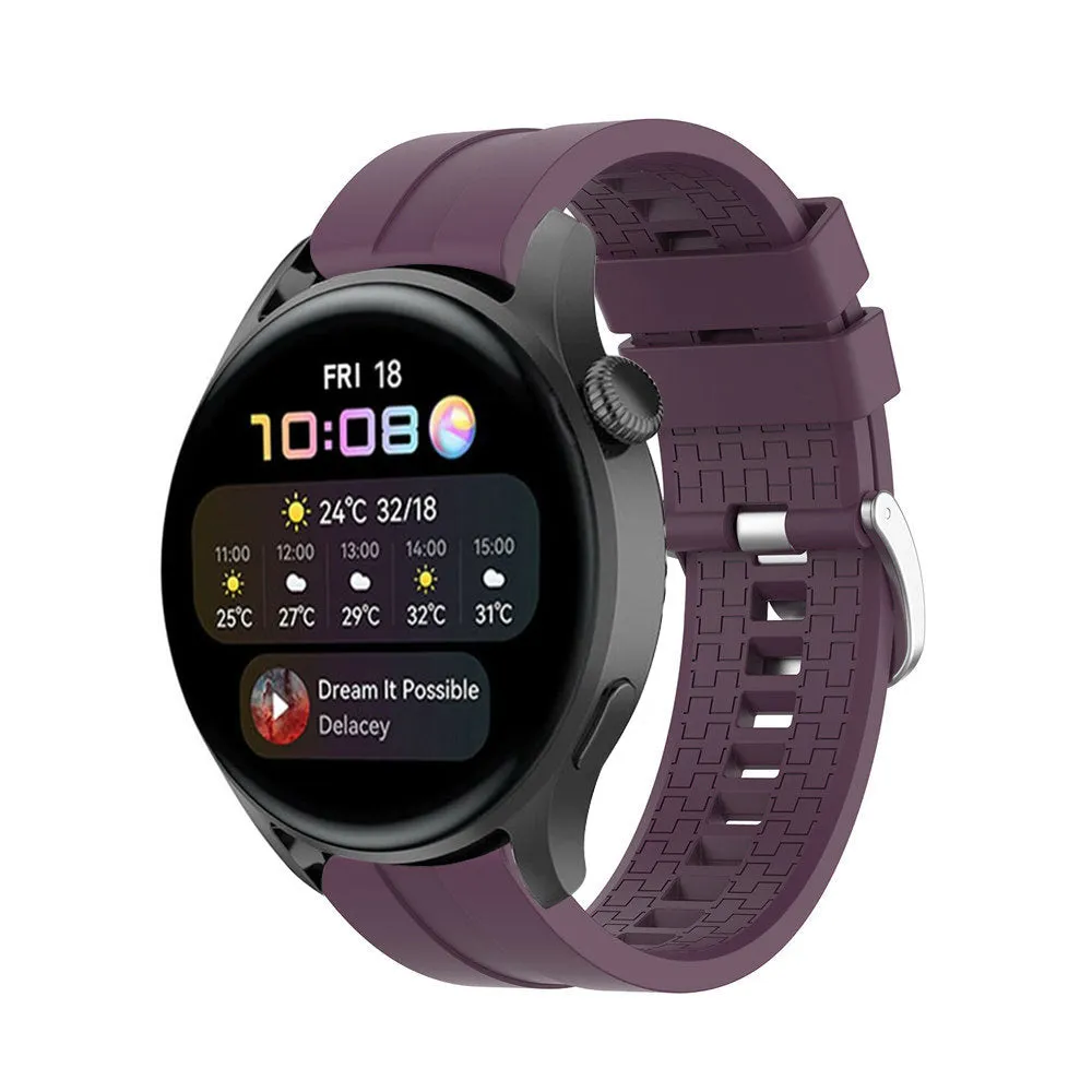 BestSelling Huawei Watch 3 (Pro) Silicone Strap Extreme (Purple)  Last Chance!