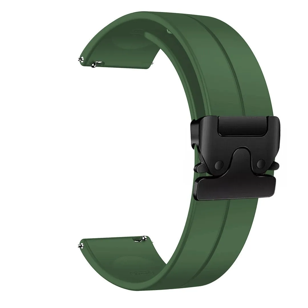 BestSelling Huawei Watch 4 (Pro) Silicone Strap with P-Buckle (Green)  Last Few Pieces!