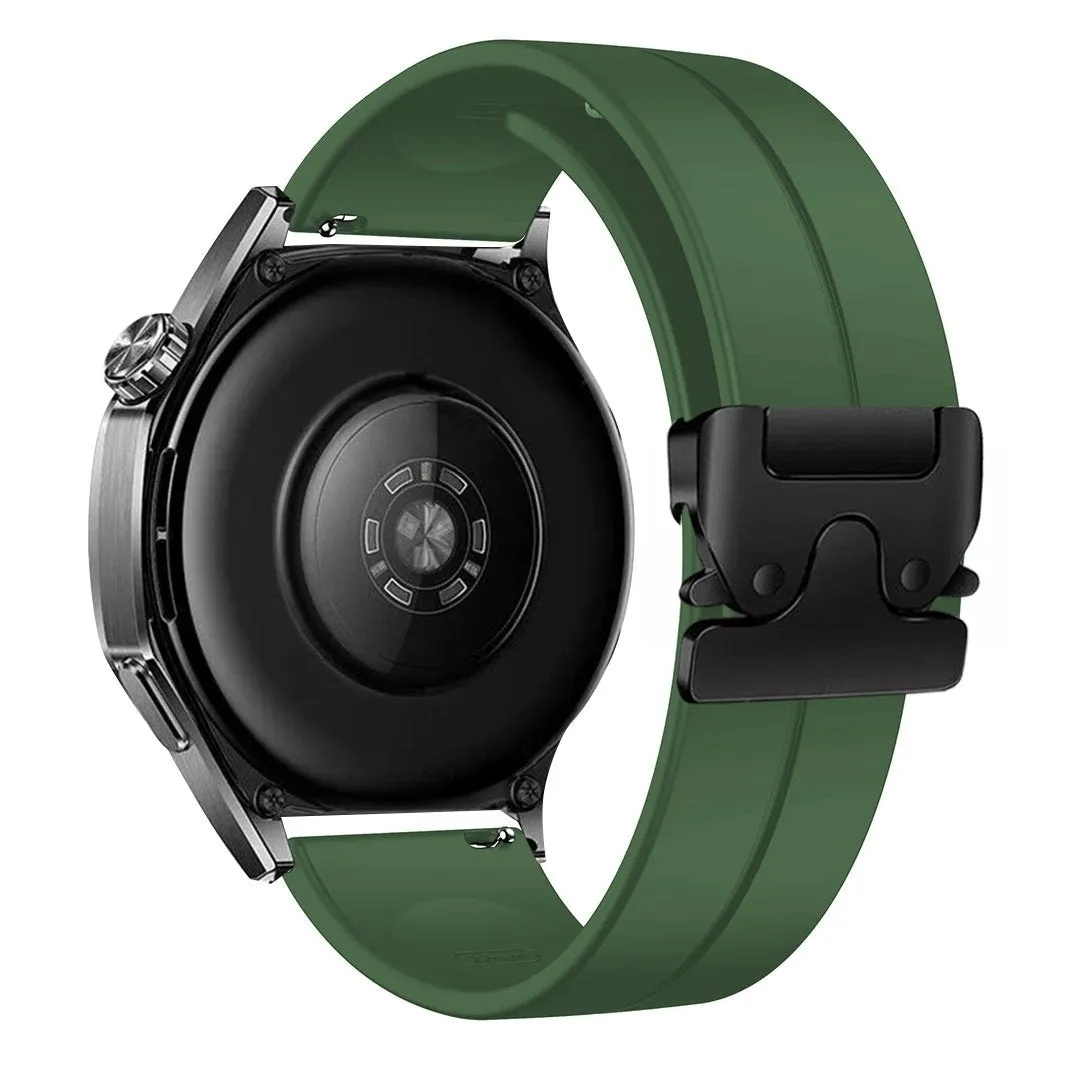 BestSelling Huawei Watch 4 (Pro) Silicone Strap with P-Buckle (Green)  Last Few Pieces!