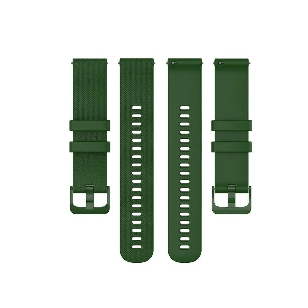 BestSelling Huawei Watch 5 - 42mm Silicone Strap (Army Green)  Today Only!
