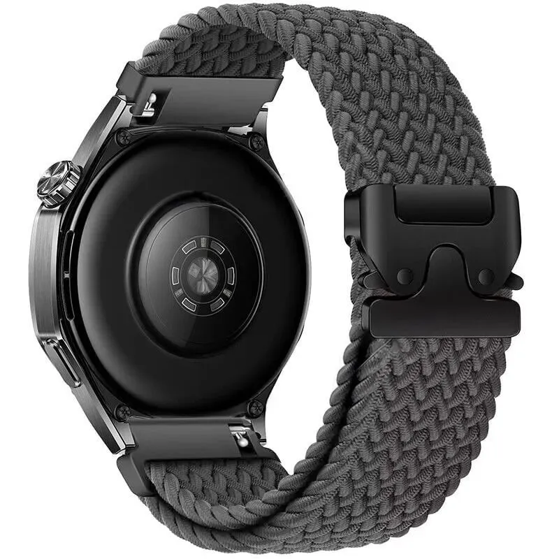 BestSelling Huawei Watch 5 - 46mm Braided Strap with P-Buckle (Grey)  Today Only!