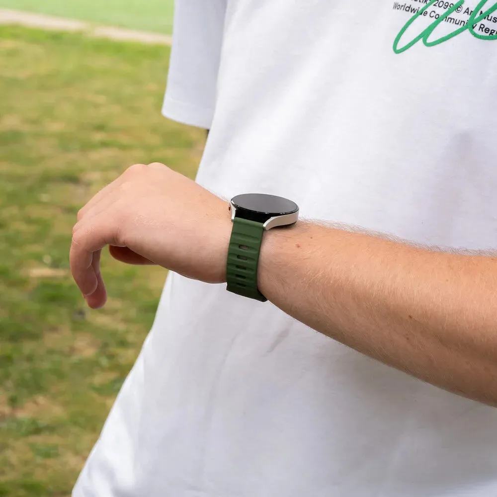 BestSelling Huawei Watch Ultimate Outdoor Silicone Strap (Green)  Limited Release!