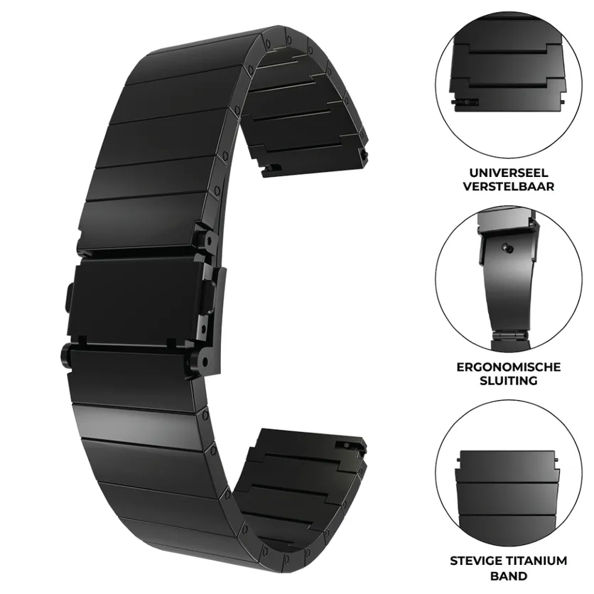 BestSelling Huawei Watch Ultimate Premium Titanium Strap (Black)  Almost Sold Out!