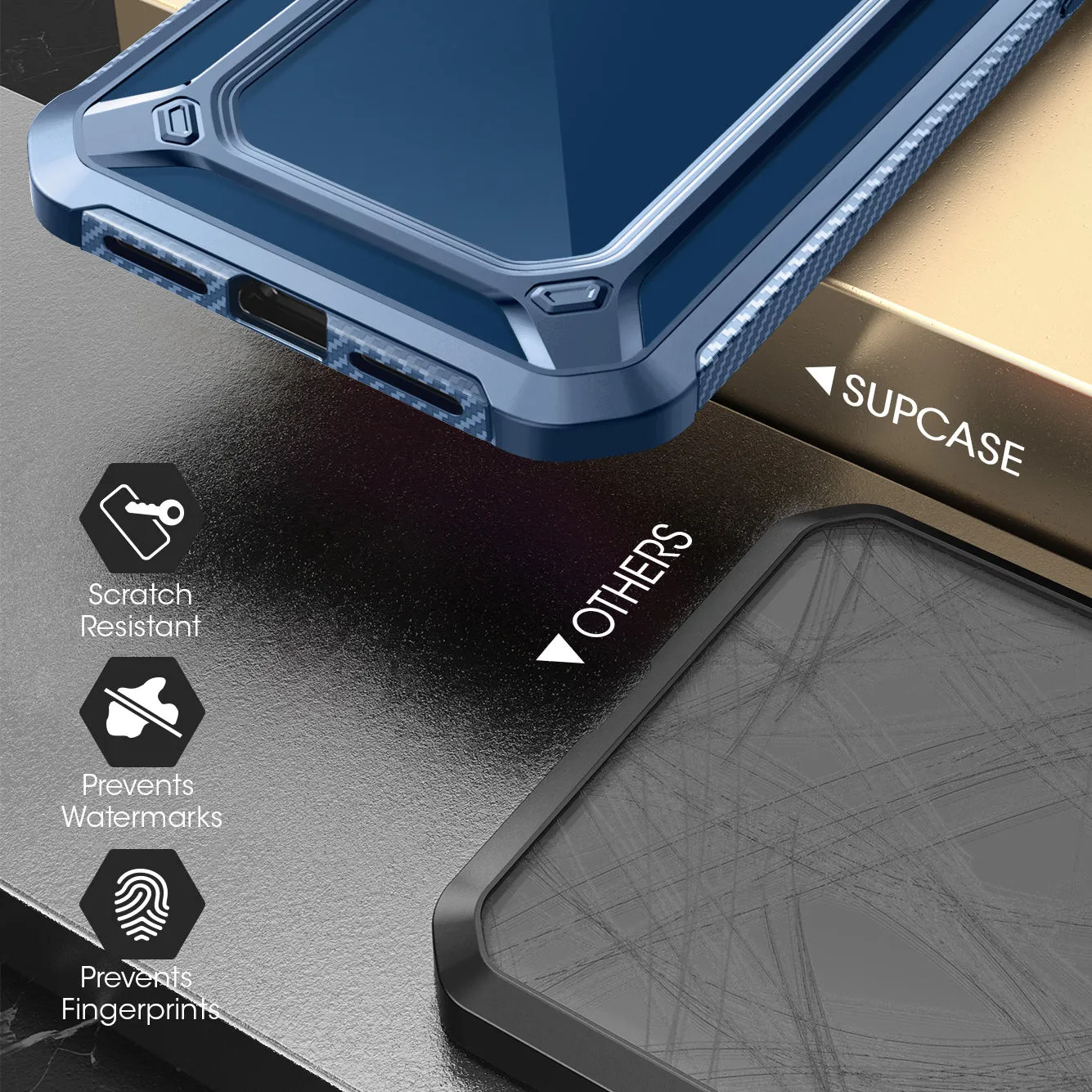 BestSelling iPhone 12 mini 5.4 inch Unicorn Beetle Exo with Screen Protector Clear Case-Blue  Stylish & Comfortable