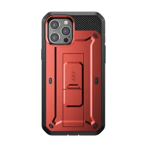 BestSelling iPhone 12 Pro Max 6.7 inch Unicorn Beetle Pro Rugged Case-Metallic Red  Almost Gone!