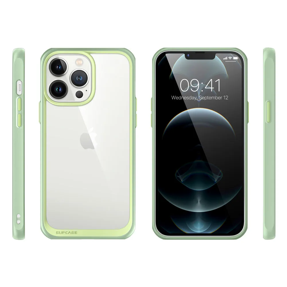 BestSelling iPhone 13 Pro 6.1 inch Unicorn Beetle Style Slim Clear Case-Mint Green  Limited Stock!