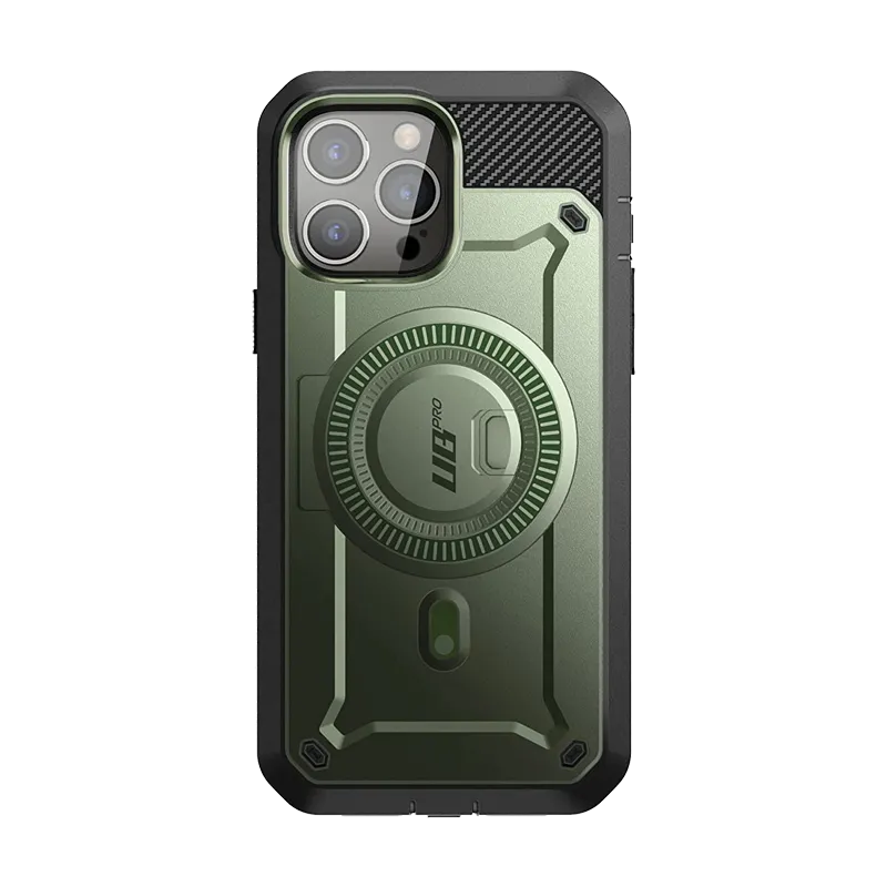 BestSelling iPhone 13 Pro Max 6.7 inch Unicorn Beetle PRO MAG Rugged MagSafe Case-Dark Green  Going Fast!