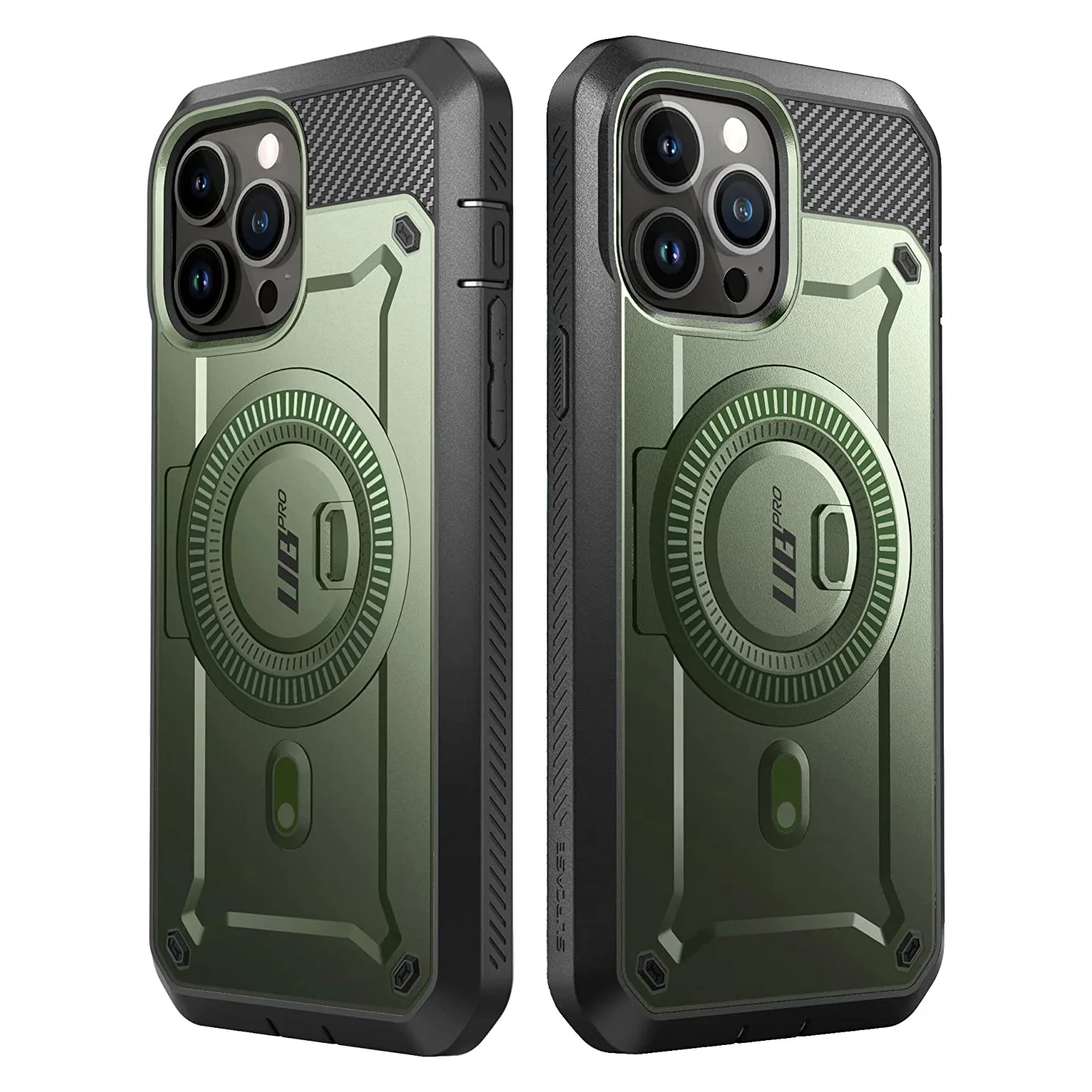 BestSelling iPhone 13 Pro Max 6.7 inch Unicorn Beetle PRO MAG Rugged MagSafe Case-Dark Green  Going Fast!