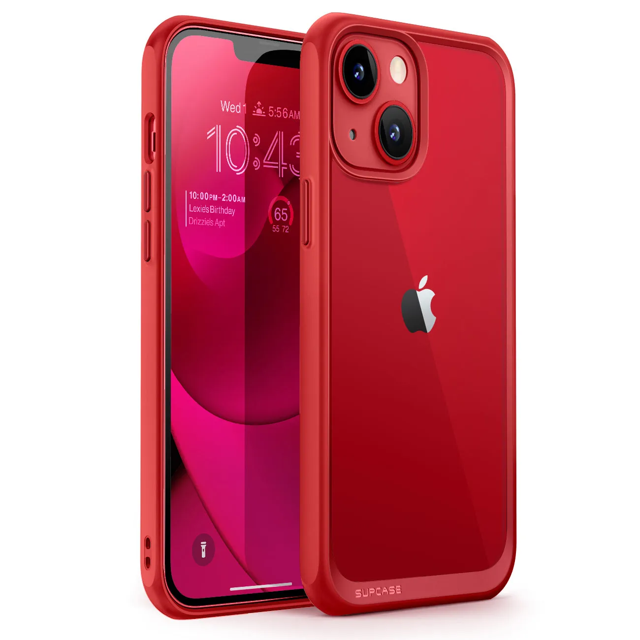 BestSelling iPhone 14 6.1 inch Unicorn Beetle Style Slim Clear Case-Red  Stylish & Comfortable