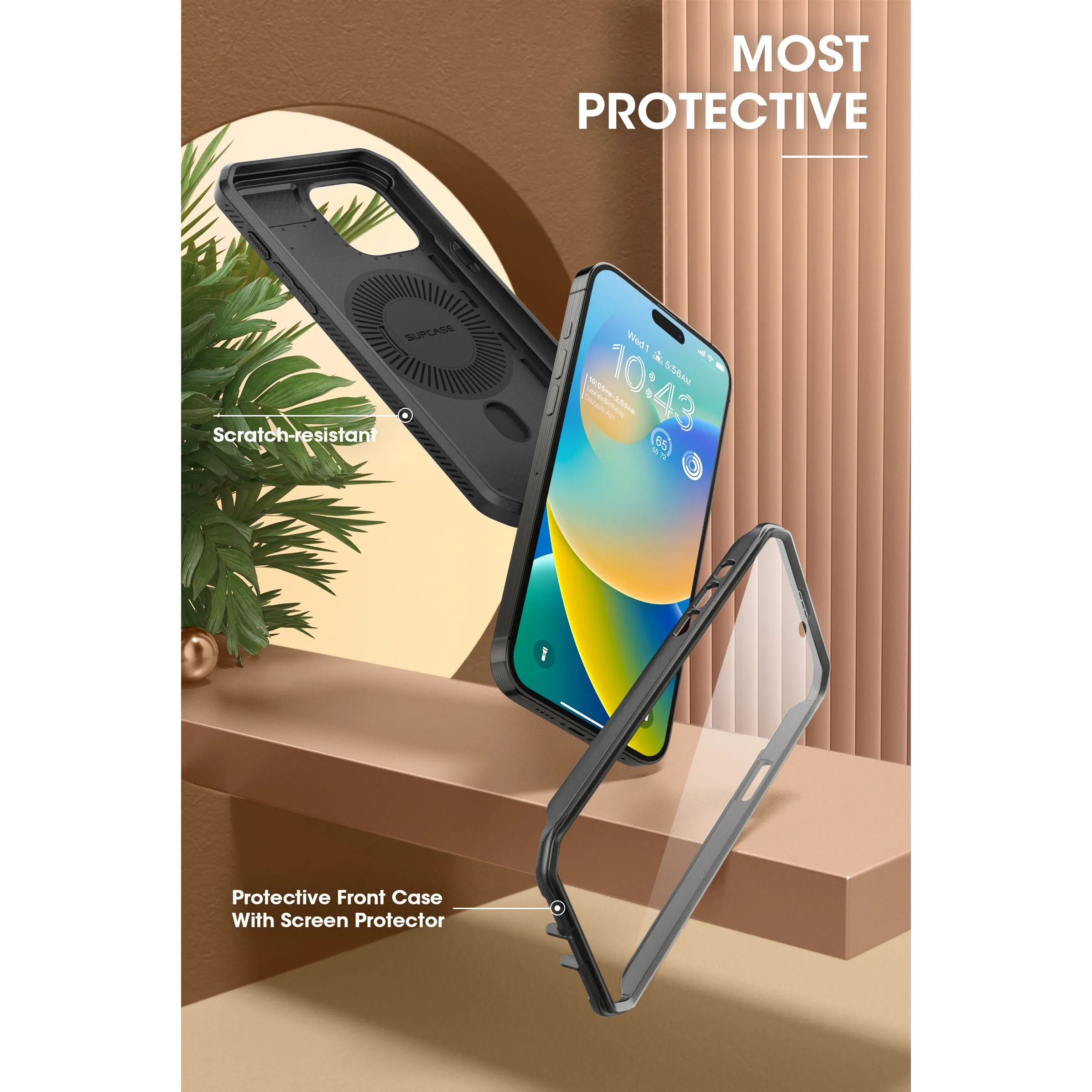 BestSelling iPhone 15 Pro Max 6.7 inch Unicorn Beetle PRO MAG Rugged MagSafe Case-Gun Metal  Dont Miss Out!