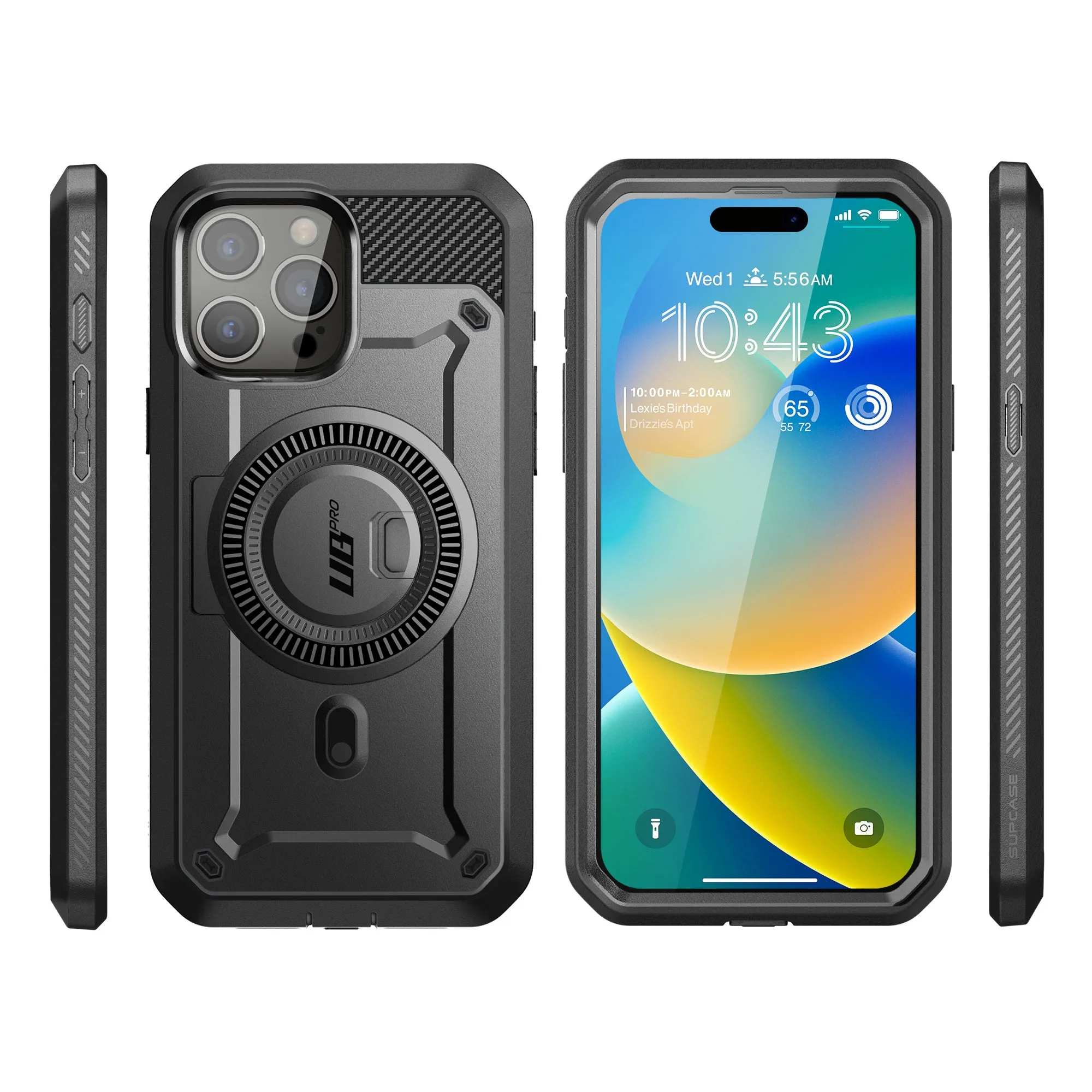 BestSelling iPhone 15 Pro Max 6.7 inch Unicorn Beetle PRO MAG Rugged MagSafe Case-Gun Metal  Dont Miss Out!