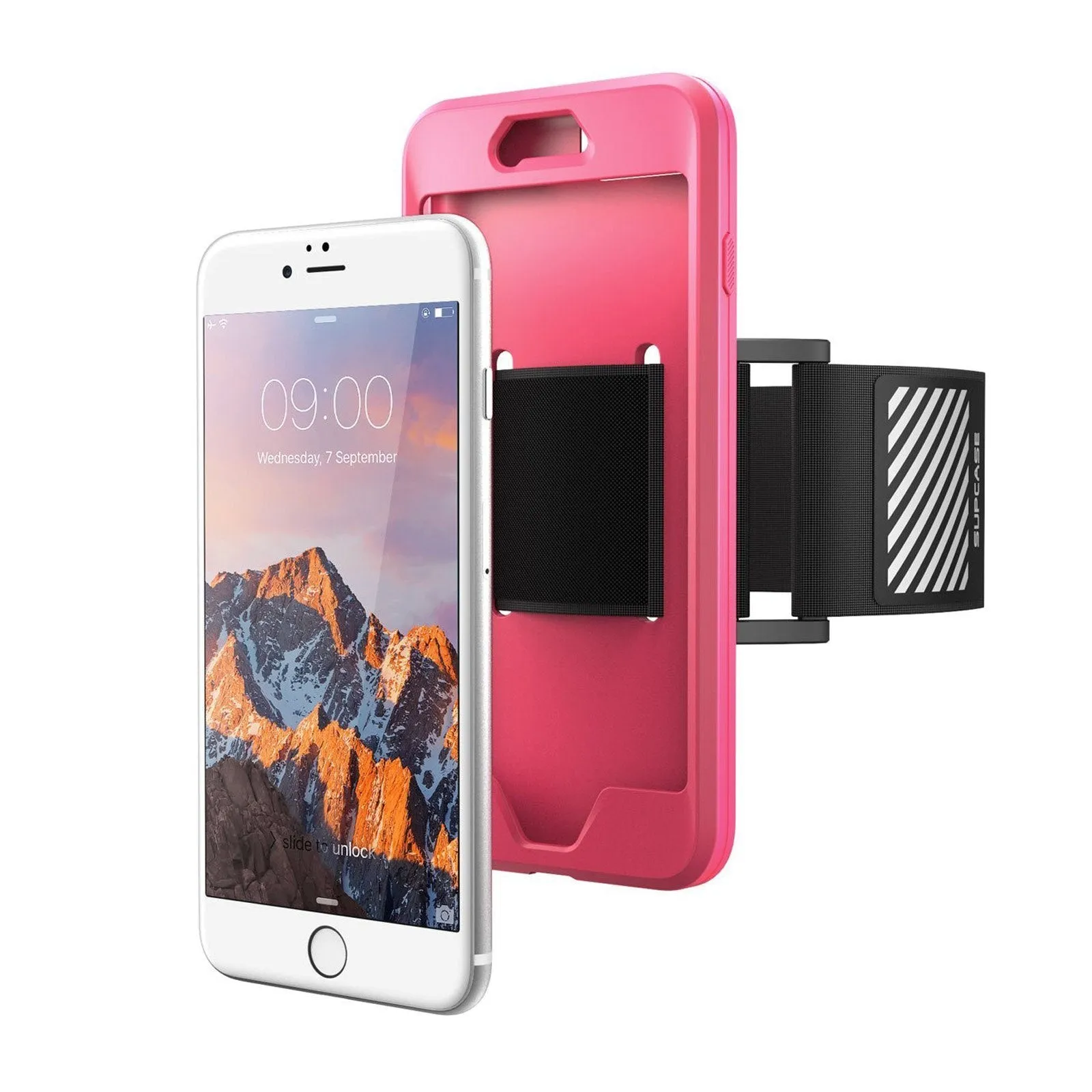 BestSelling iPhone 7 Plus / 8 Plus Running Mate Armband Case-Pink  Going Fast!