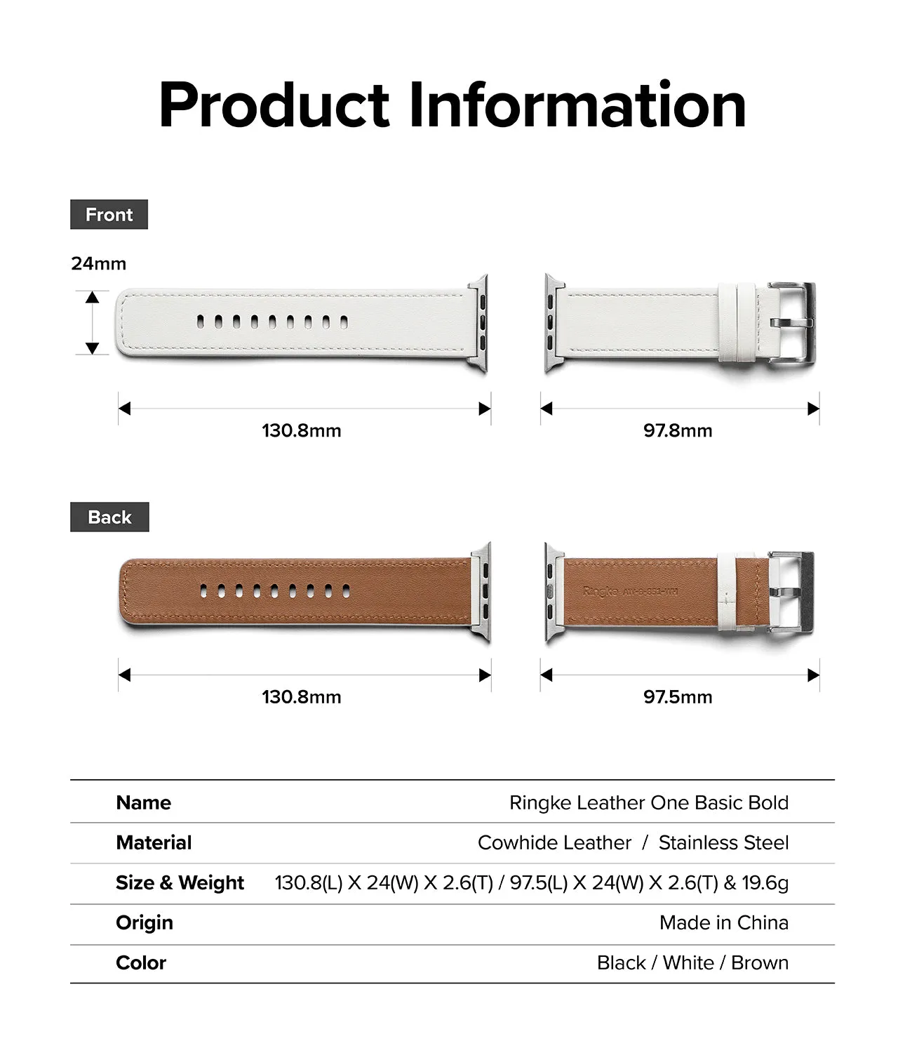 BestSelling Leather One Basic Bold  Limited Stock!