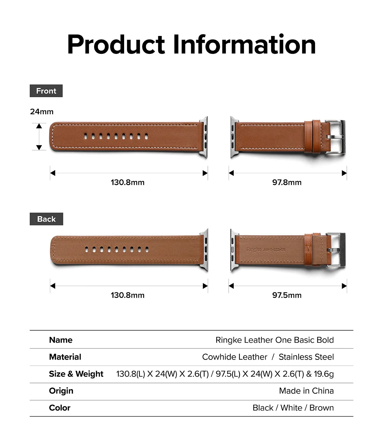 BestSelling Leather One Basic Bold  Limited Stock!
