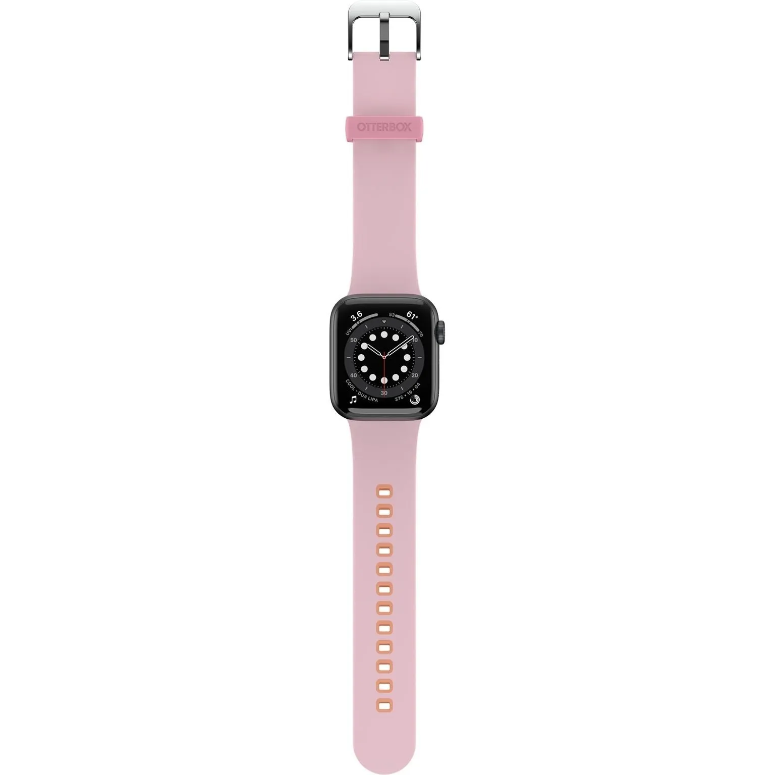 BestSelling Otterbox Apple Watch Silicone Strap (Pink/Orange)  Going Fast!