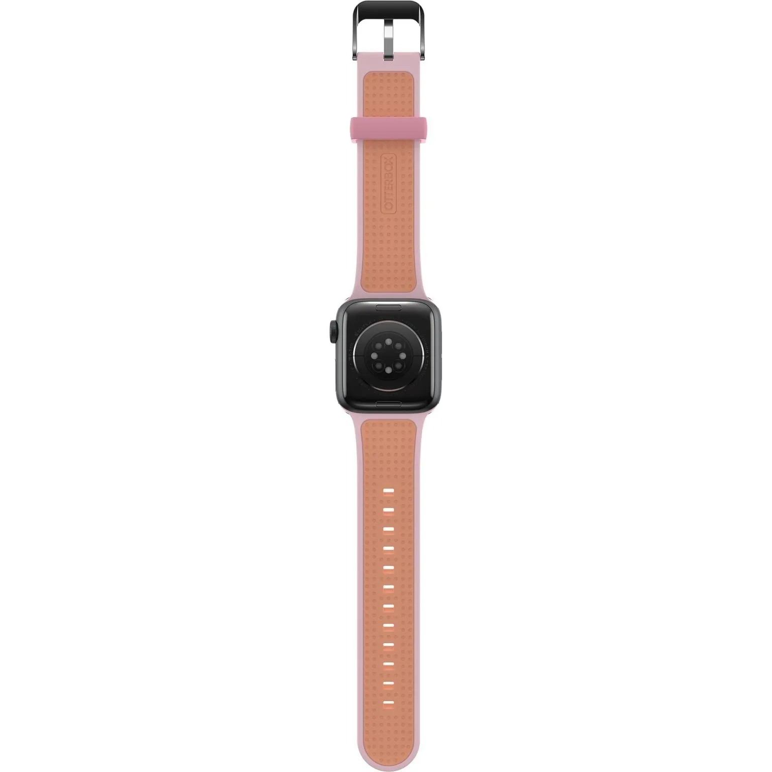 BestSelling Otterbox Apple Watch Silicone Strap (Pink/Orange)  Going Fast!