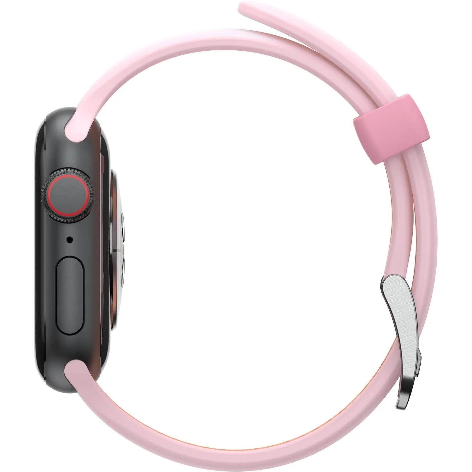 BestSelling Otterbox Apple Watch Silicone Strap (Pink/Orange)  Going Fast!