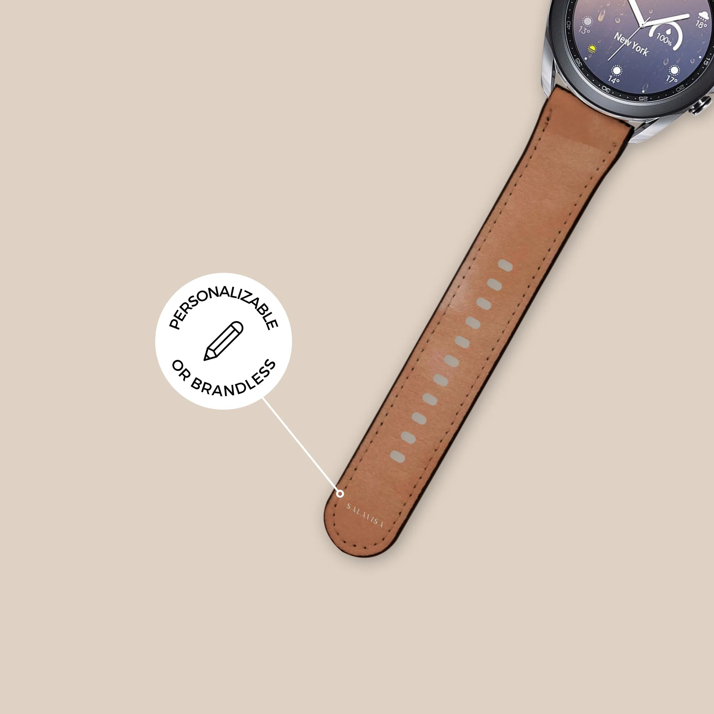 BestSelling Peach Watercolor Galaxy Watch Band  Limited Availability!