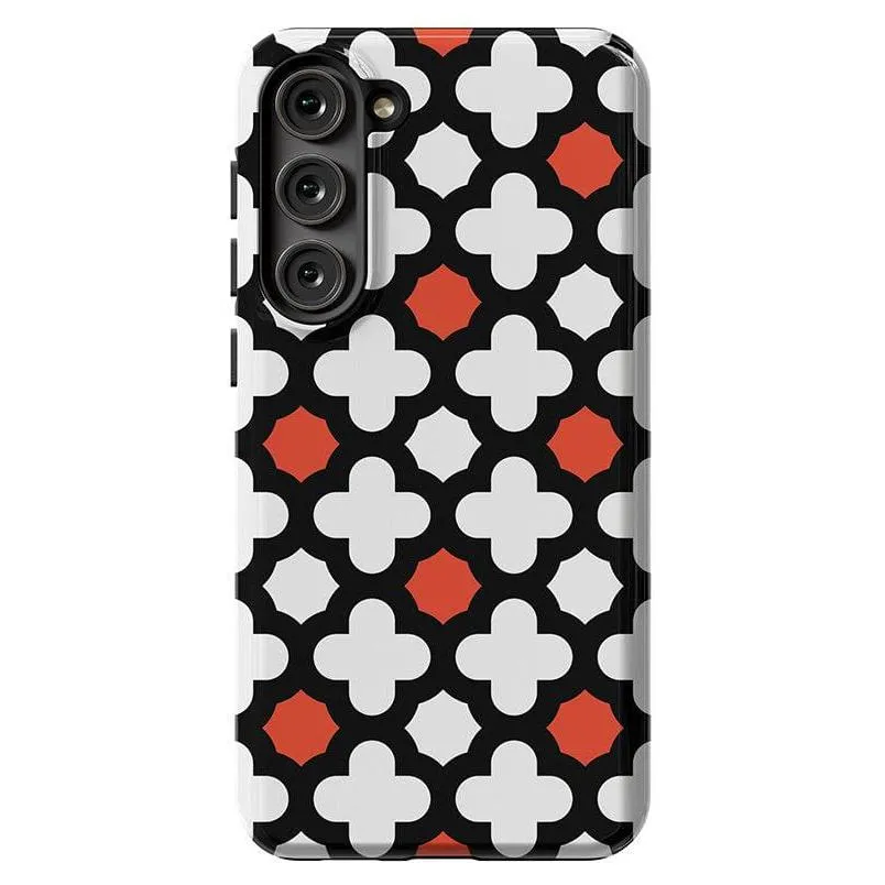 BestSelling Red Lattice Tile | High Contrast Design Case  Limited Stock!