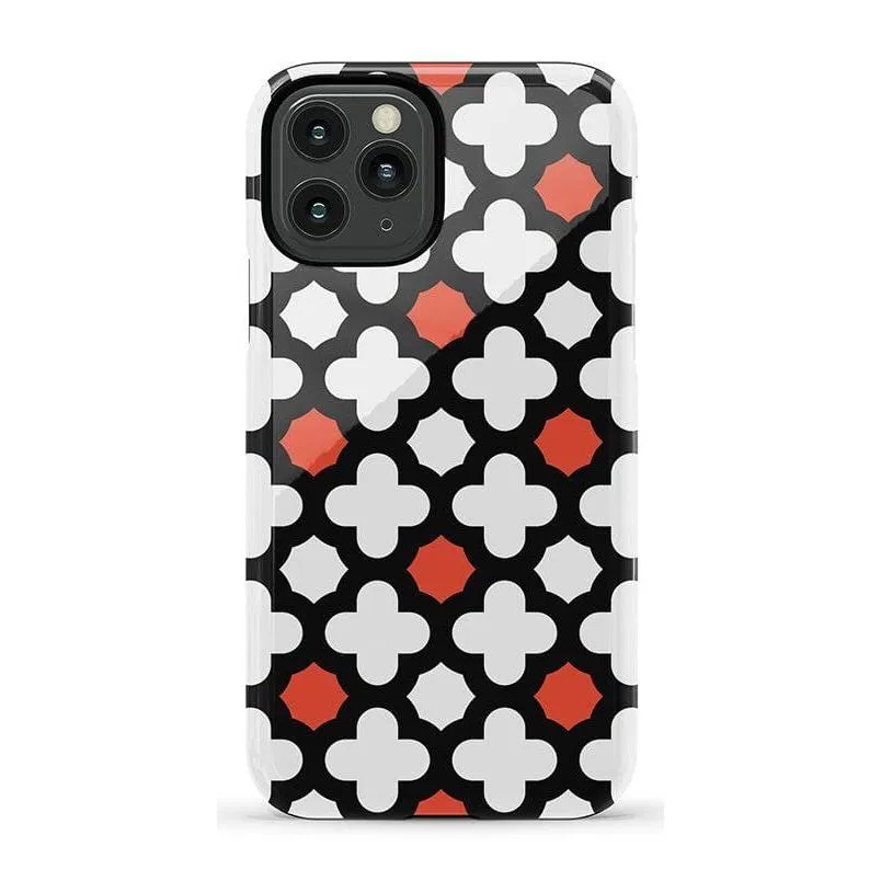 BestSelling Red Lattice Tile | High Contrast Design Case  Limited Stock!